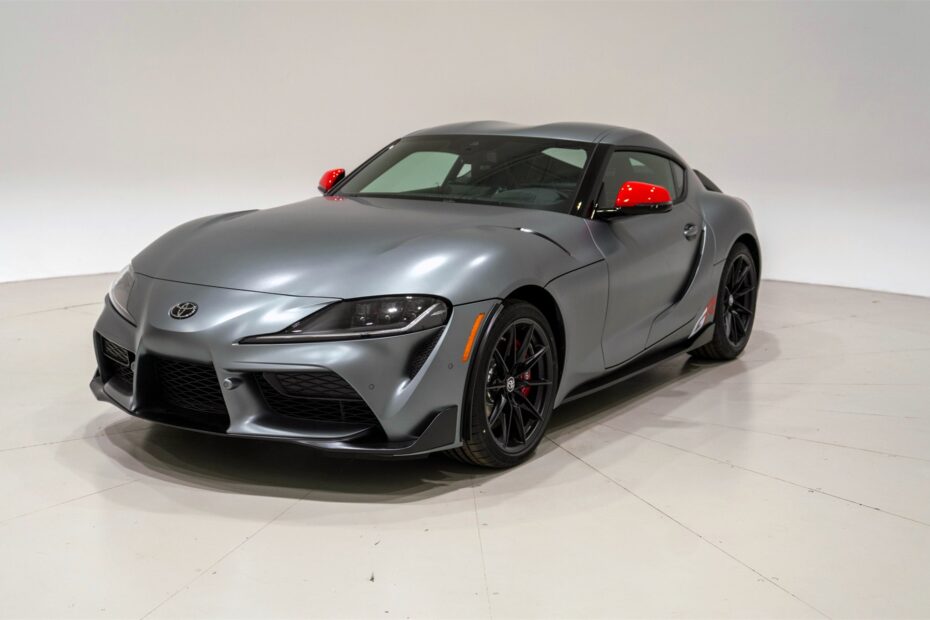 The last Toyota GR Supra MkV, VIN 99999, in Phantom Gray