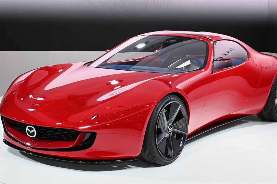 Mazda Iconic SP rotary-EV sports car concept, front view
