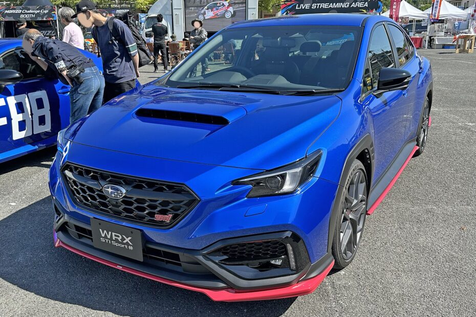 Subaru WRX STI Sport# front view, 2026