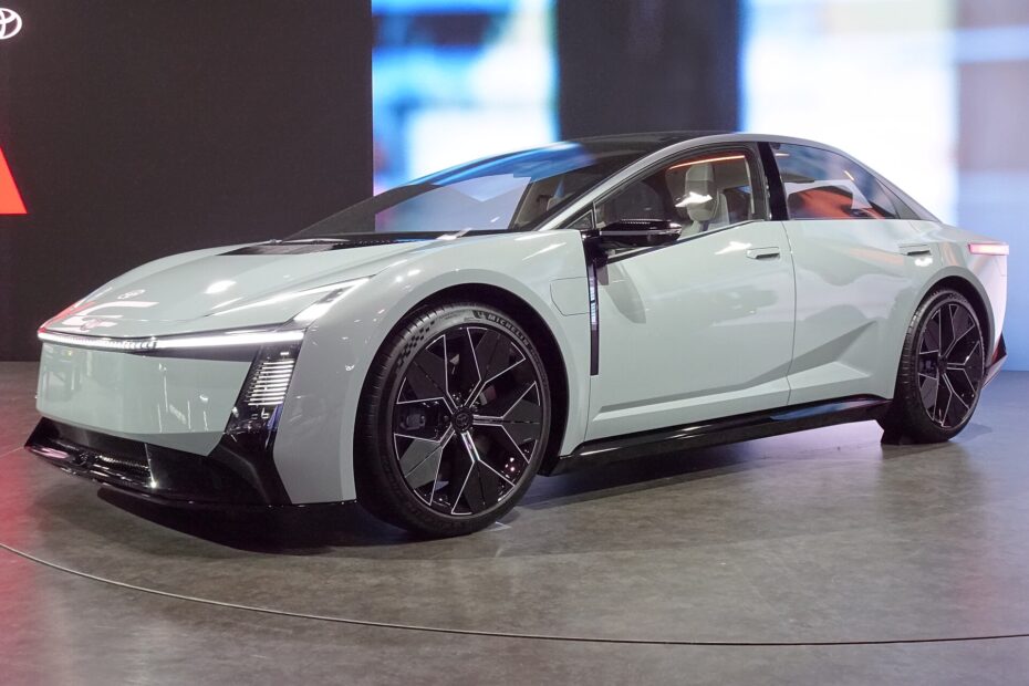 Toyota Corolla Concept at the Japan Mobility Show 2025, front view